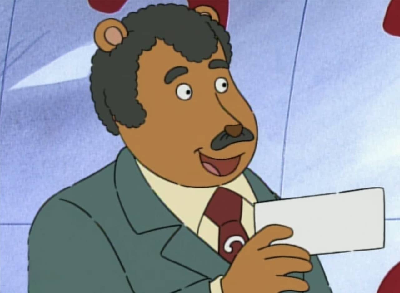 host Alex Lebeck, a man with a mustache