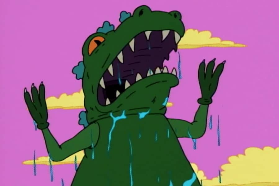 Reptar emerges, dripping wet