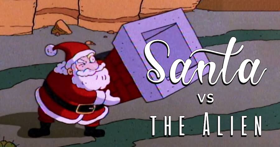 Santa vs. the Alien
