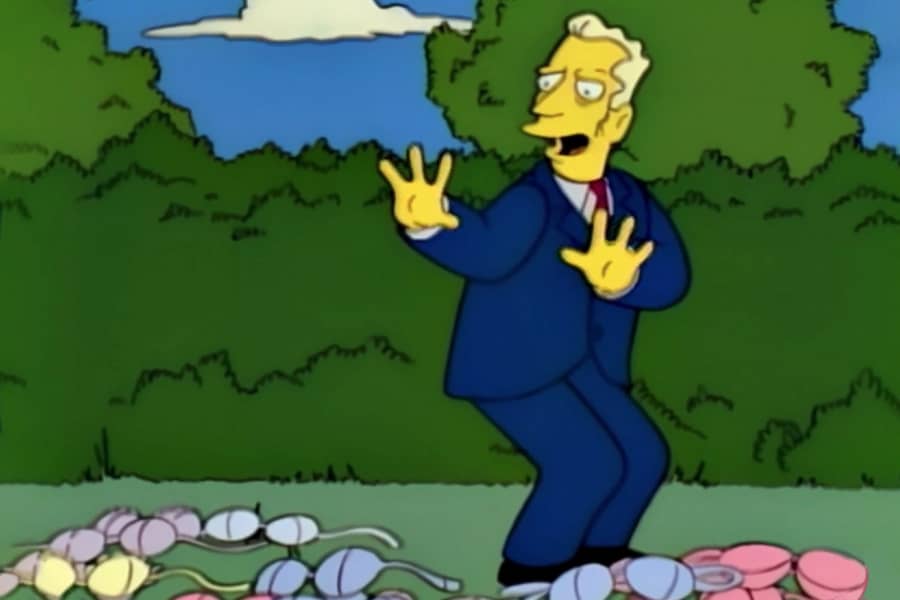 the President dancing