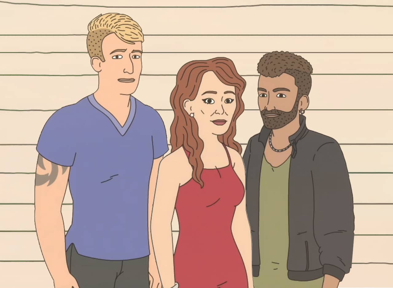 Shawn, Shaun, and Sean (a white guy, a white woman, and a Black guy)