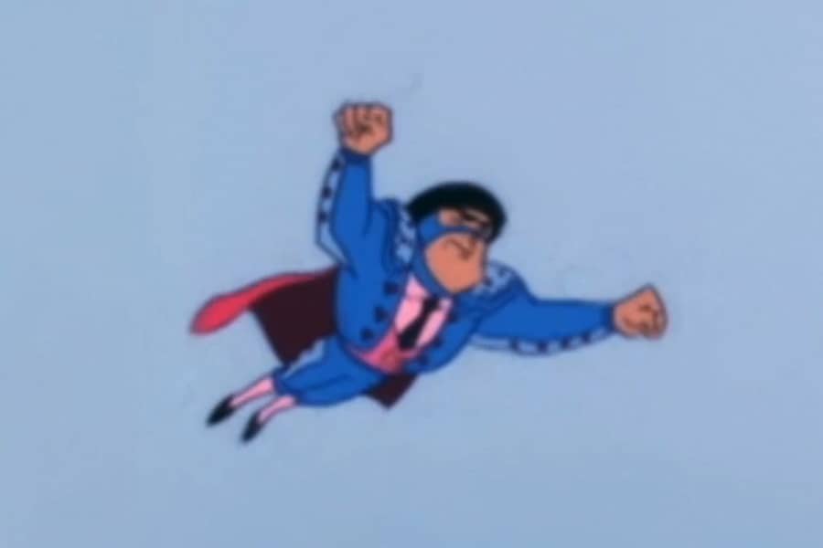 Señor Fusion flying