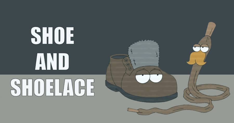 Shoe and Shoelace