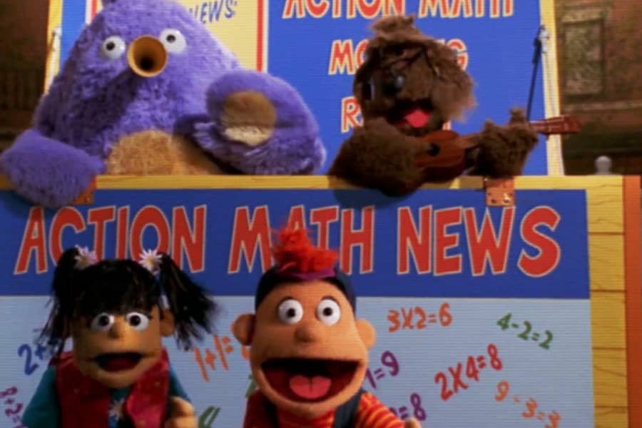 the gang sings Action Math News