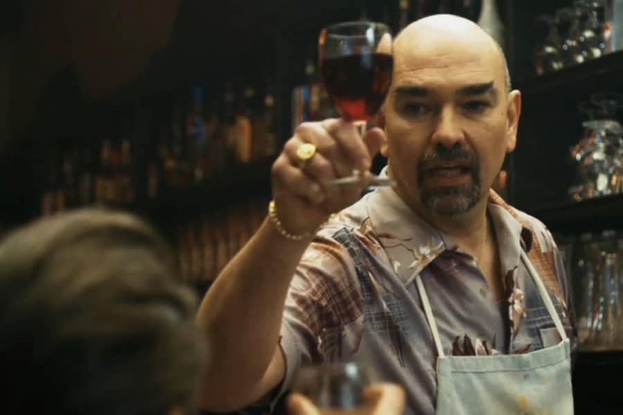 The Don giving a toast