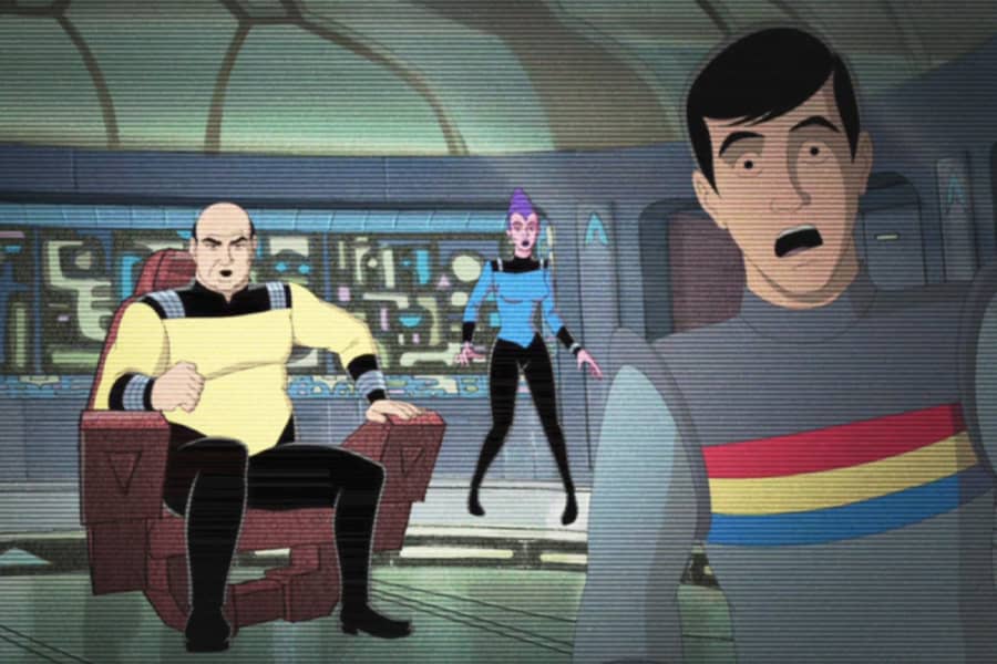 the crew is shocked