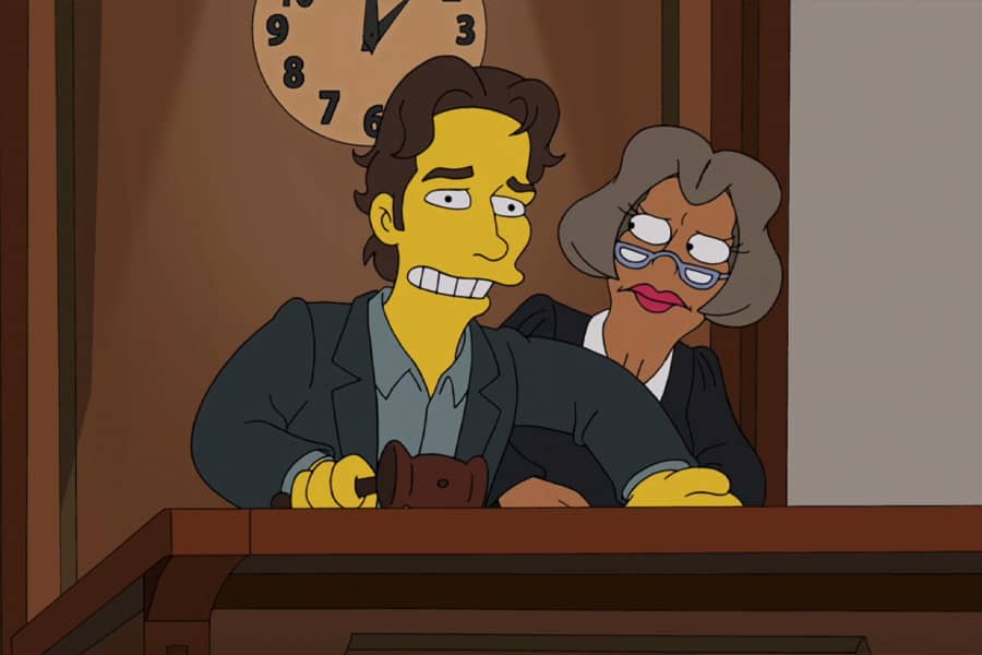 Paul Rudd interrupting the judge