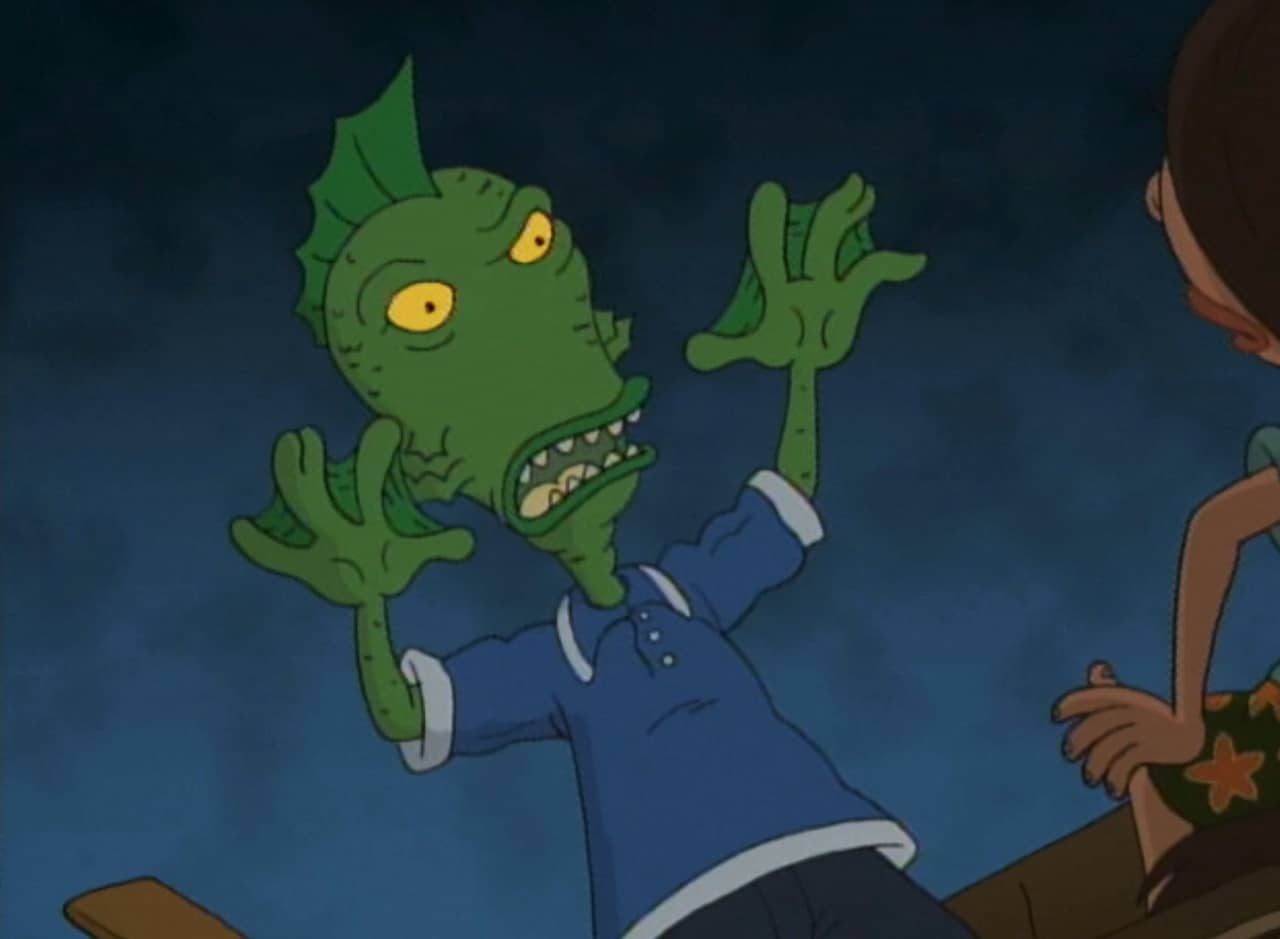 swamp monster teen boy