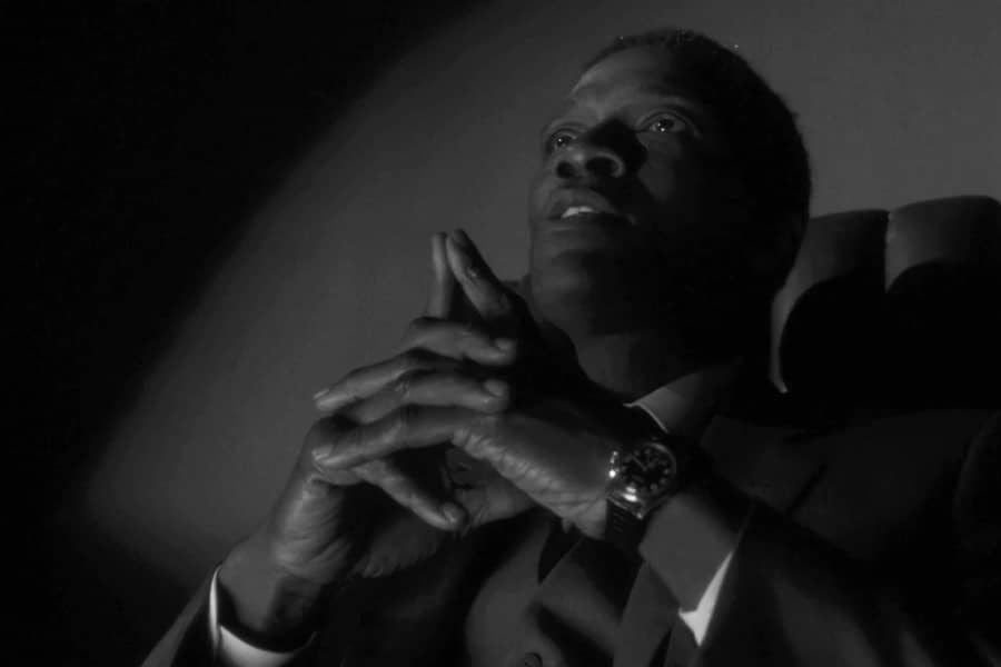 the Black boss looks displeased