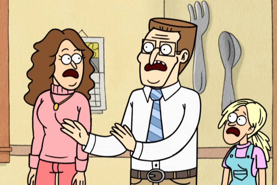 the family is surprised