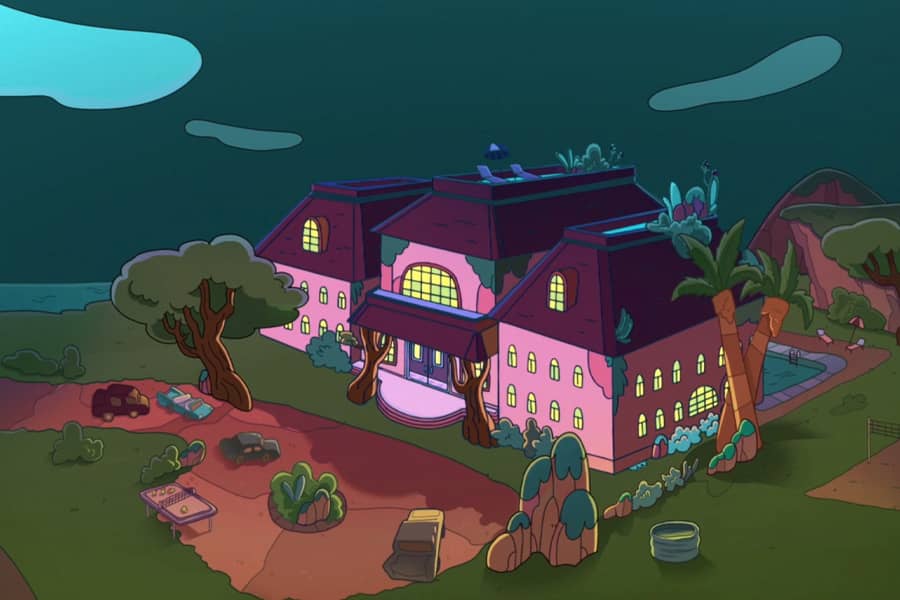 the mansion