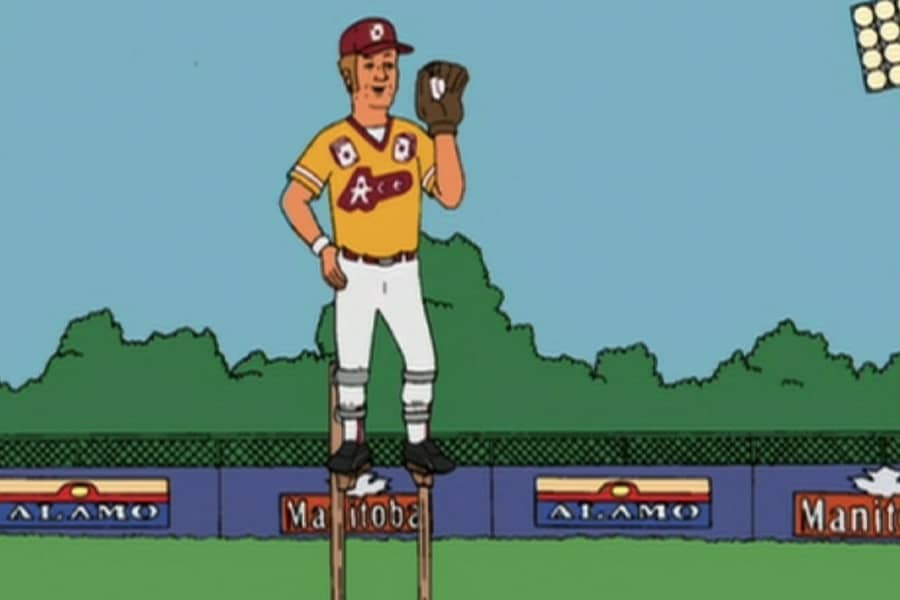 The Ace on stilts