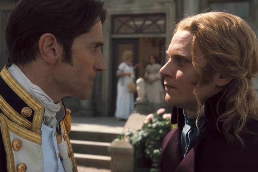 The Admiral speaks with Lord Sheridan