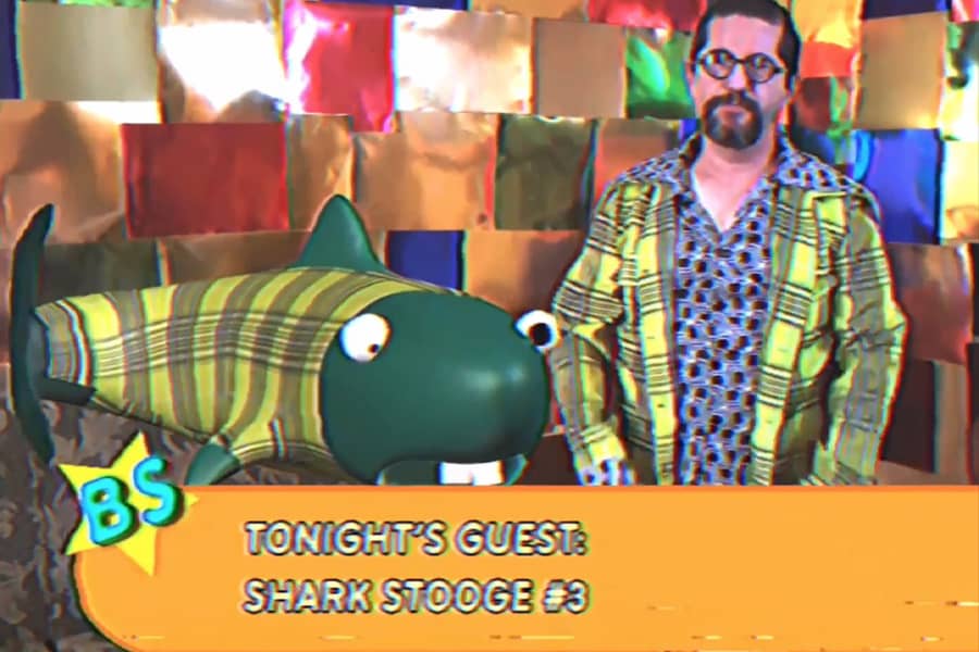 Bernardo with Shark Stooge #3