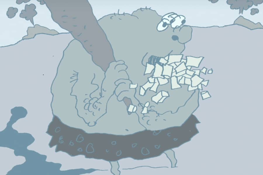 Goliath’s teeth all falling out