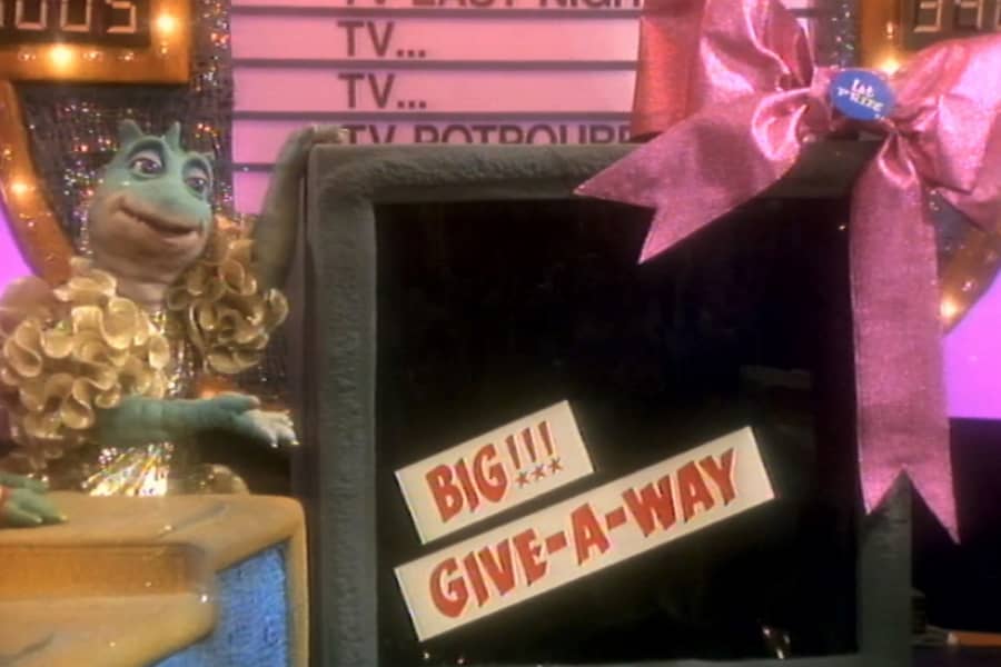 big screen tv prize