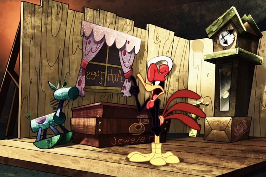 Foghorn monologuing
