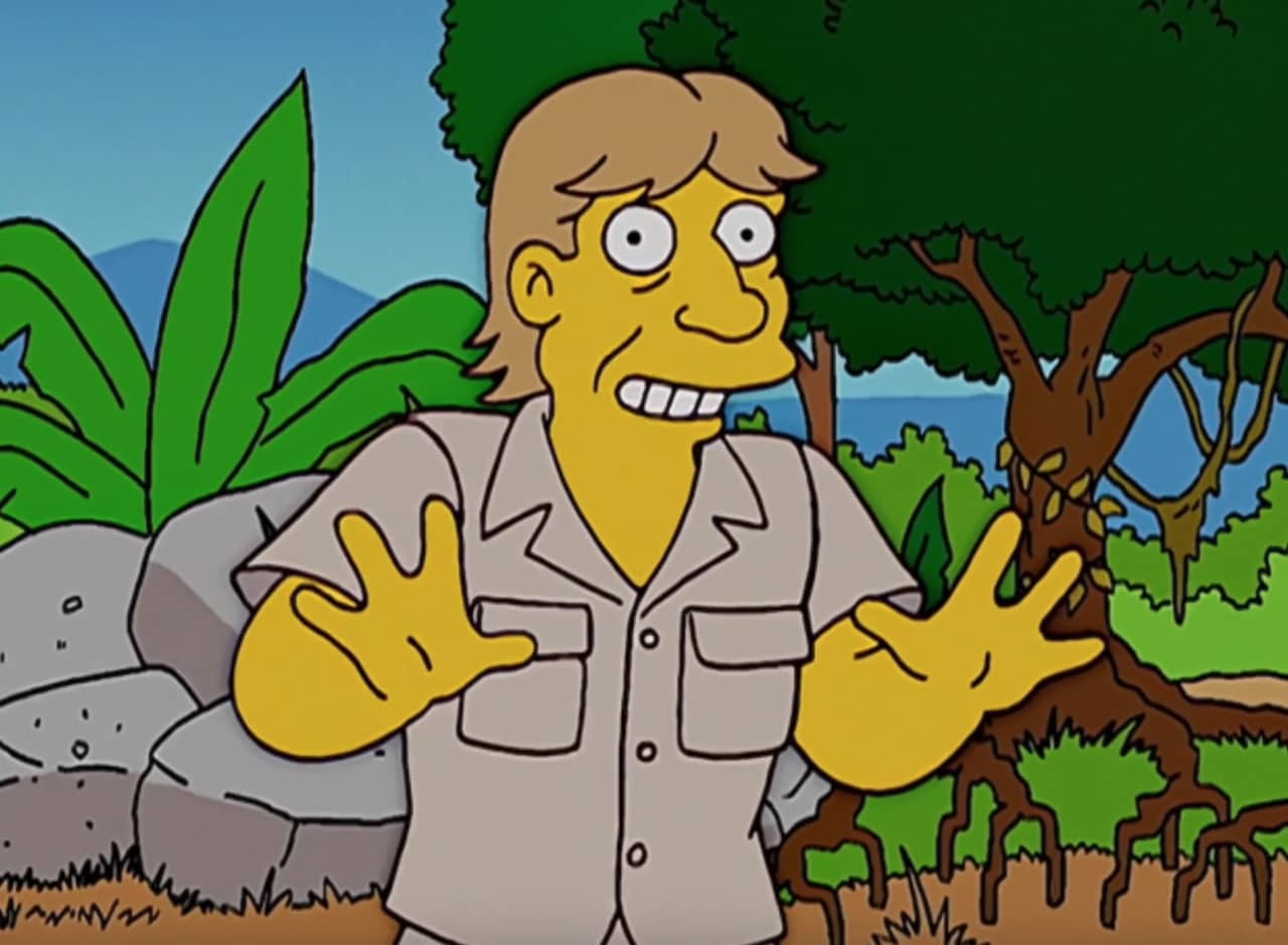 The Gator Baiter, a zookeeper man in nature