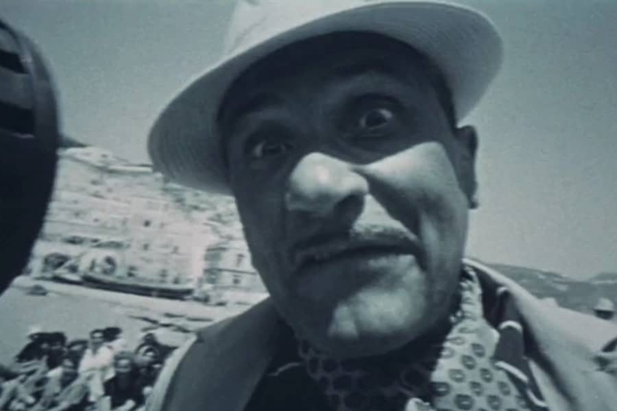 man in a hat