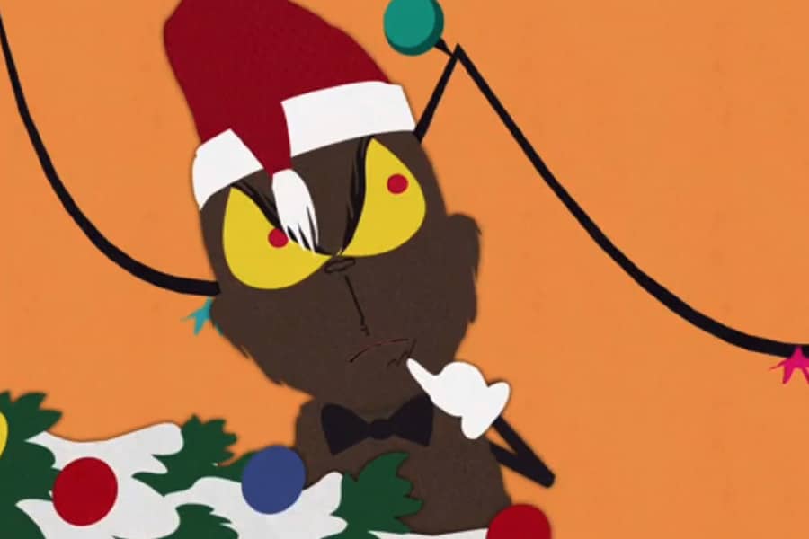 Grinchy Poo thinking