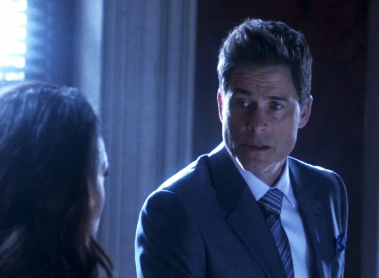 Mitch Grinder questioning a witness in court