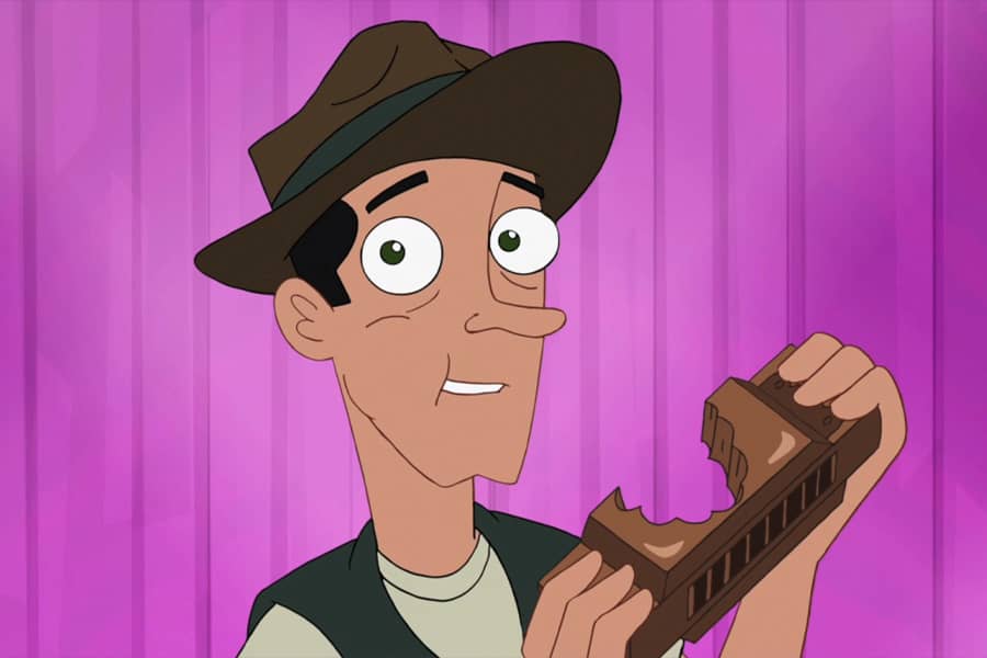 exter Thompson and his chocolate harmonica