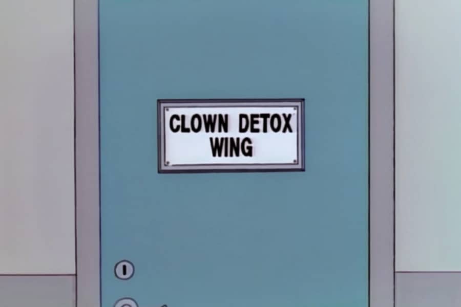 Clown detox wing