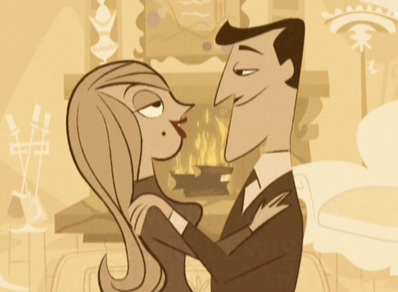 Slade and Chandelier embrace