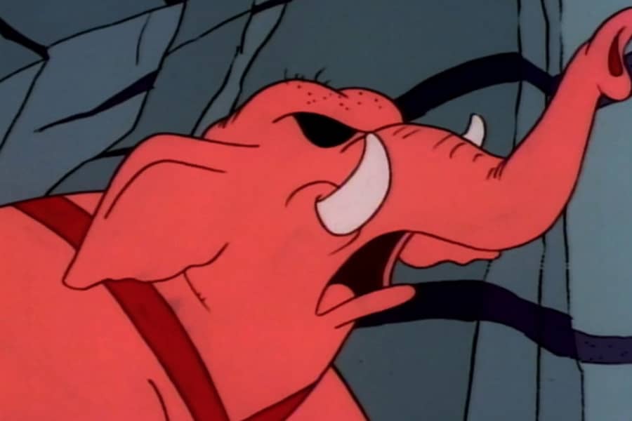 The Changeling as an elephant