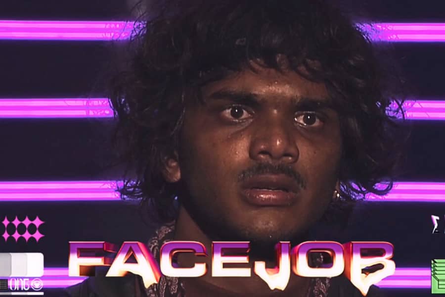 dejected contestant has been sentenced with a face lift