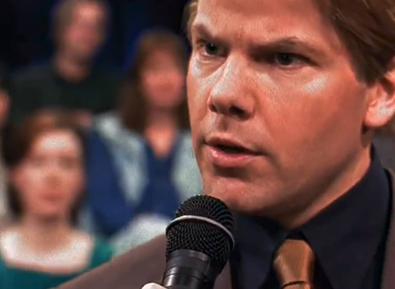 closeup of Rex Reilly