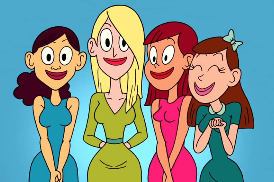 four women
