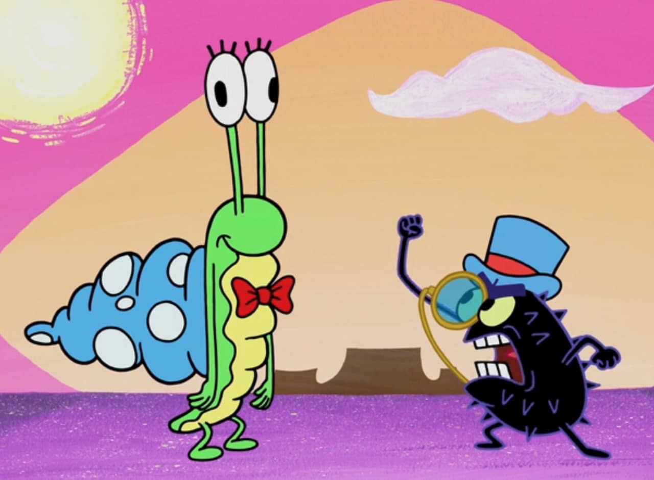 Sir Urchin yelling at Snail Fail