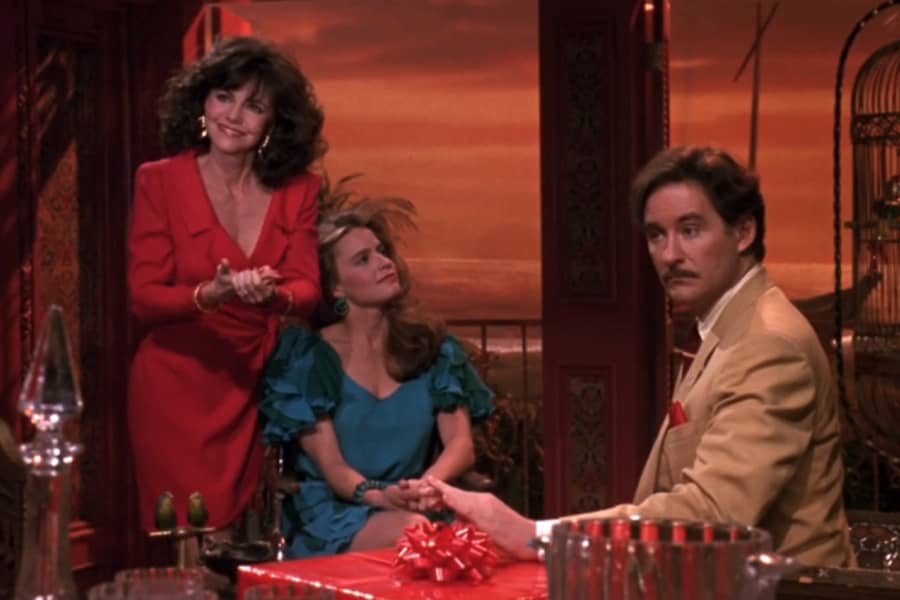 Maggie, Dr. Randall, and Angelique (played by Lori Craven)