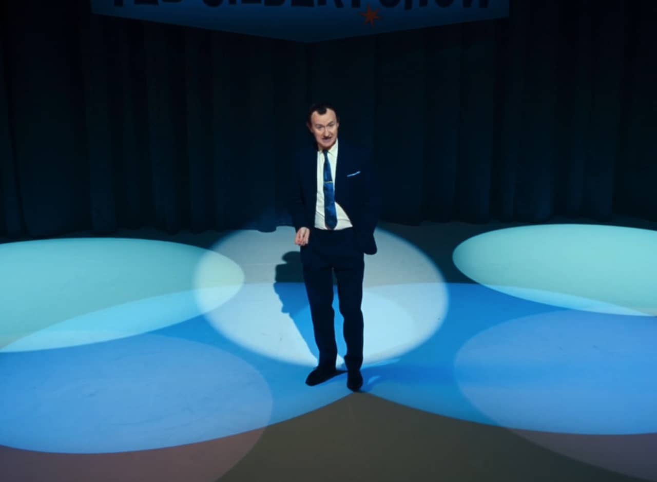 Ted Gilbert in colorful spotlight