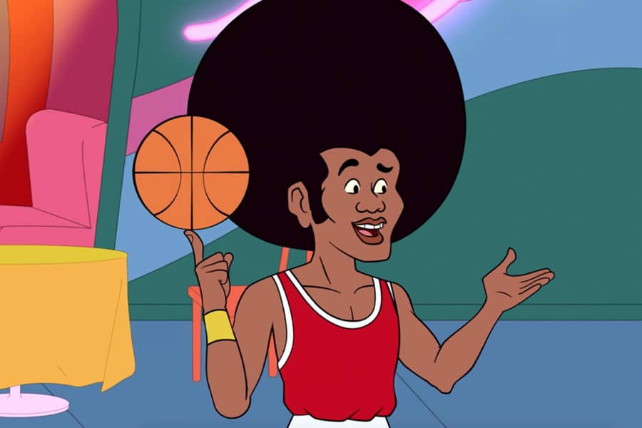 another of the Worldtravelers with a big afro