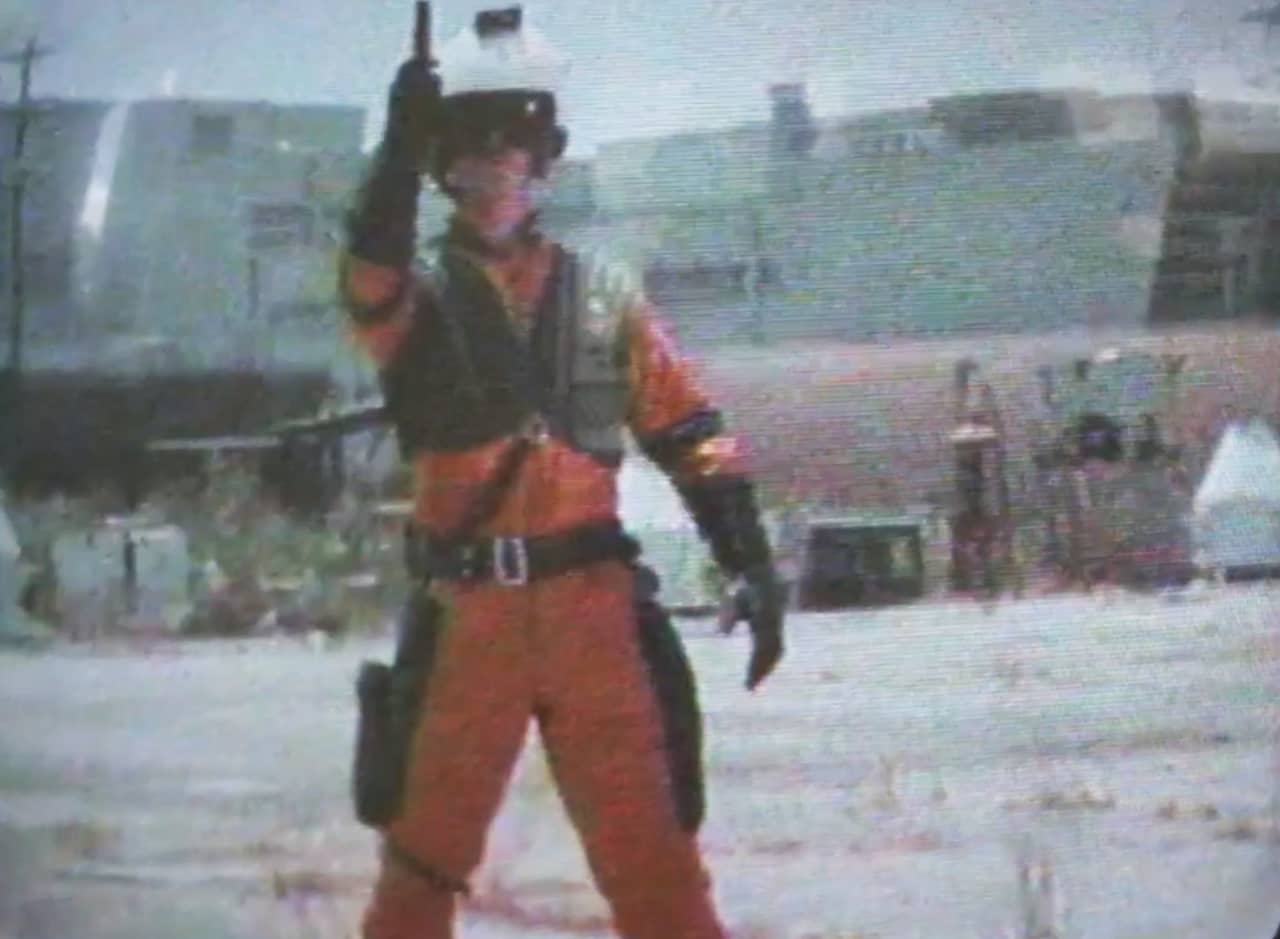 T.J. Lazer, a futuristic cop