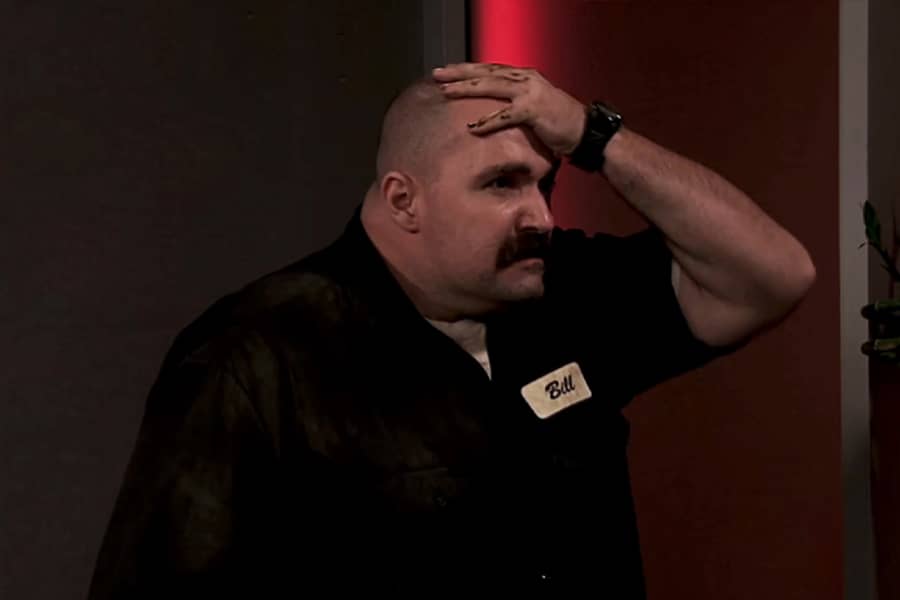 Bill frustrated