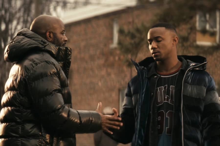 A-Train meeting a friend for a drug deal