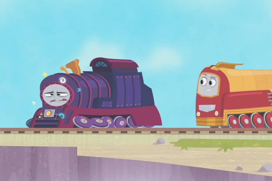 Trainiac’s head spinning as Ultratrain passes him by