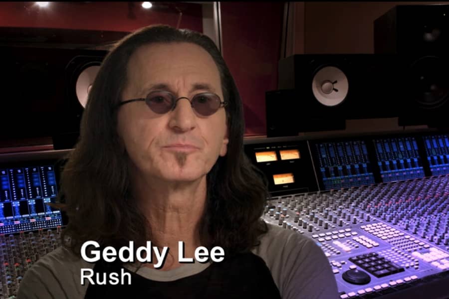 Geddy Lee of Rush