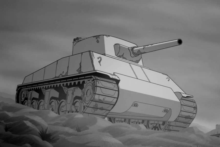 military tank