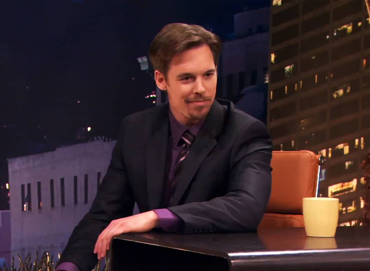 Mack Murphy at his desk