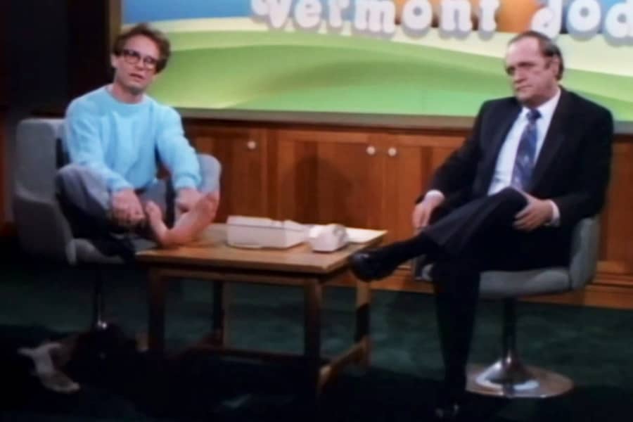 Dick Loudon with guest Michael Harris