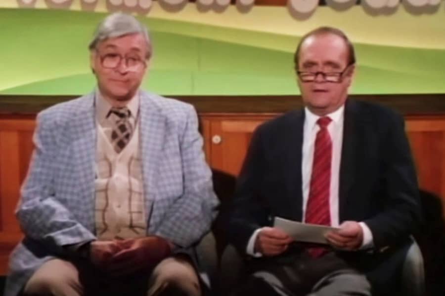 Dick Loudon with another guest