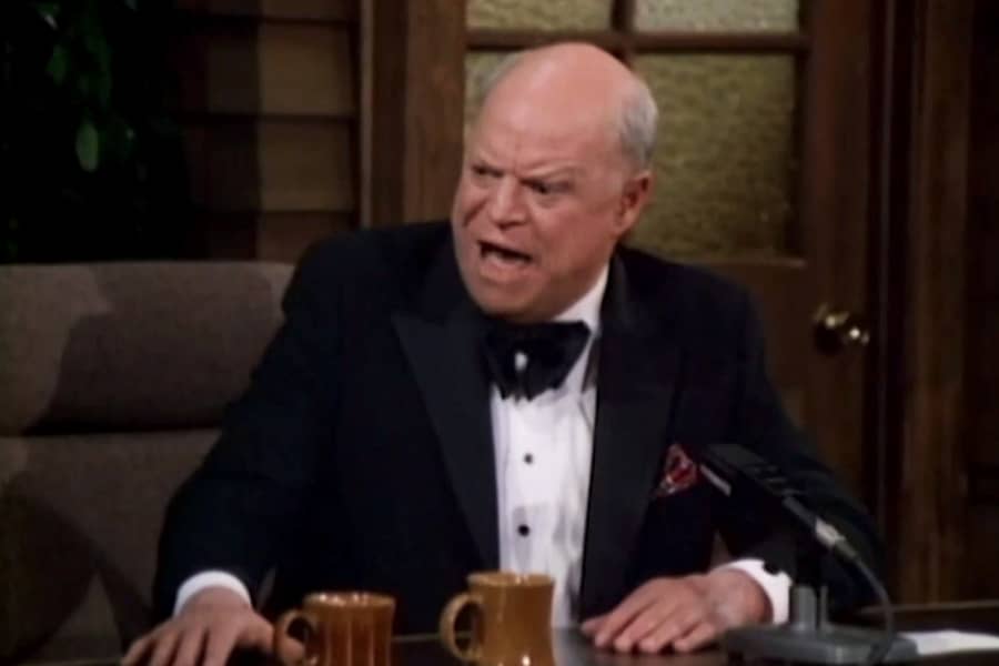 Don Prince on a tirade