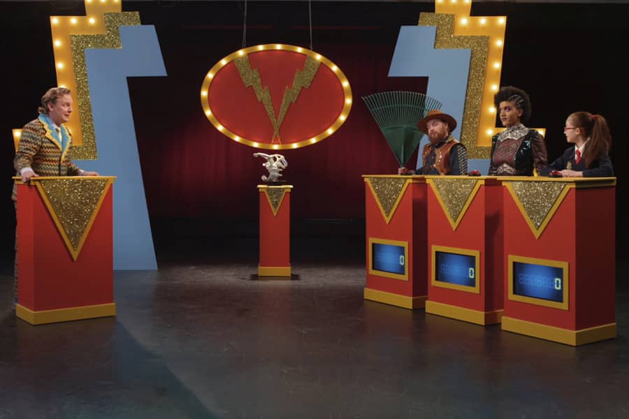 Game Show Gary and contestants