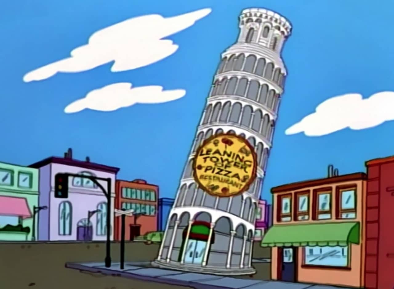 Leaning Tower of Pizza restaurant