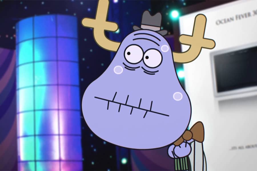 contestant Gary, sweating