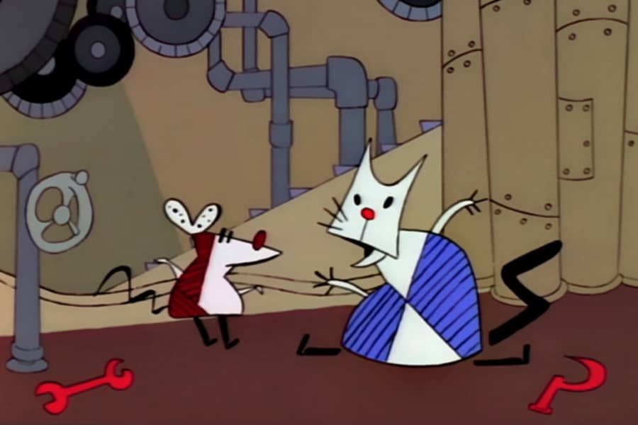 Worker and Parasite in the factory